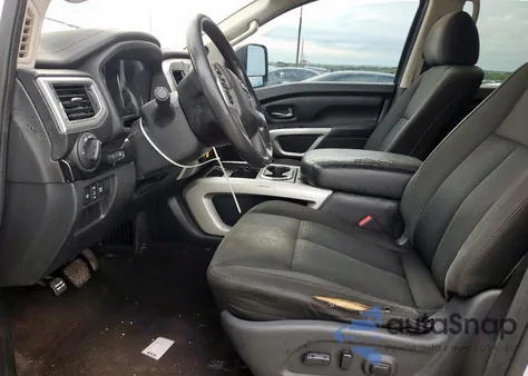 2017 Nissan Titan Sv из США, поврежденный, VIN 1N6AA1E66HN538248